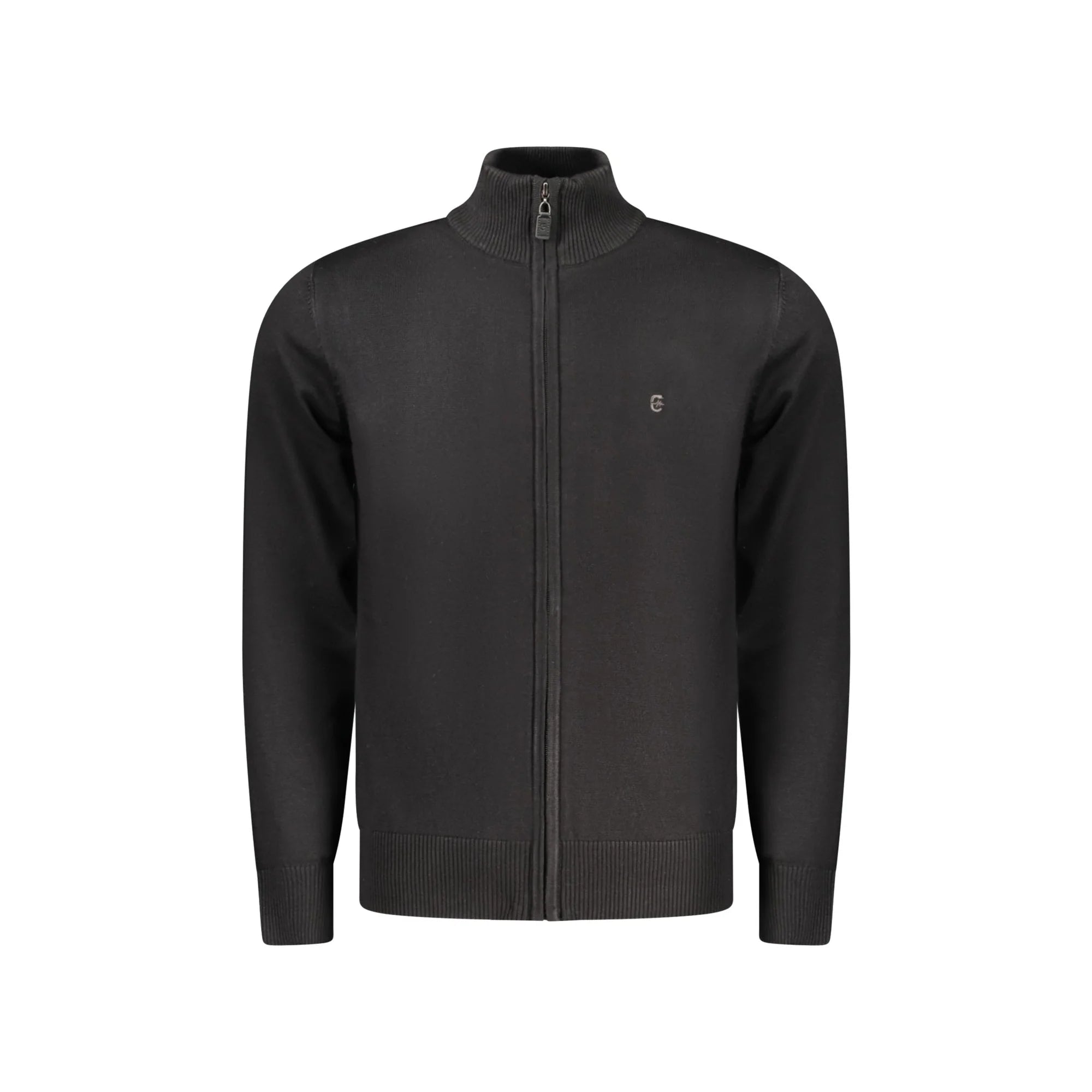 Coveri Moving Maglia Cardigan Uomo Nero Ricamo Maglie - foto prodotto